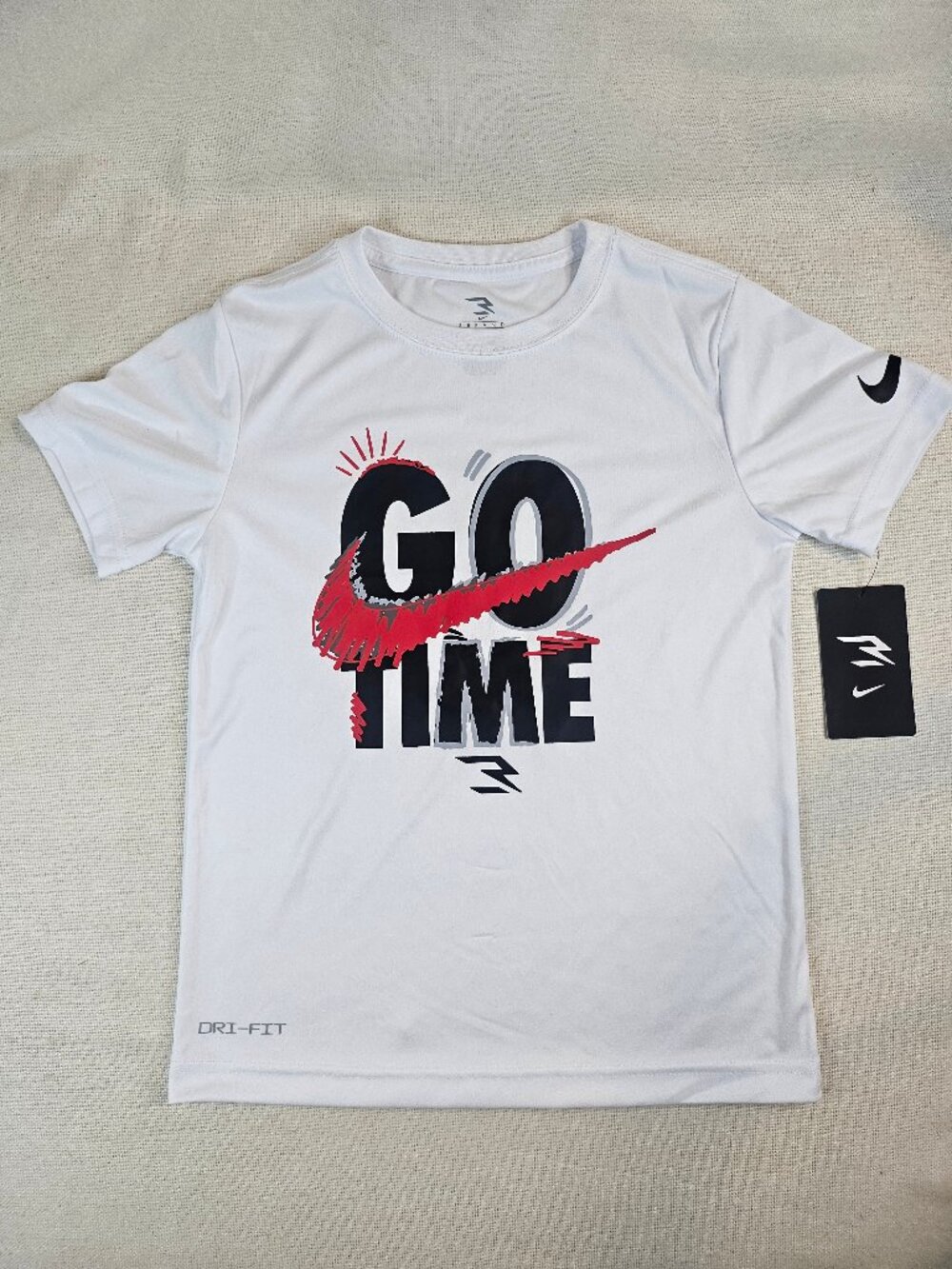 Nike Kids 3Brand Go Time Graphic Tee Shirt - Size S